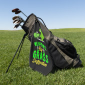 Golf Weapon van Grass Destruction met Dinosaur Golfhanddoek (Groen)