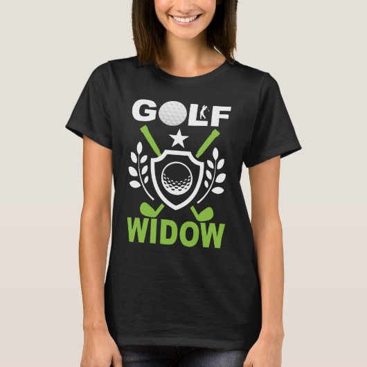 Golf Widow T-shirt (Voorkant)