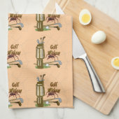 Golf Widow Theedoek (Quarter Fold)