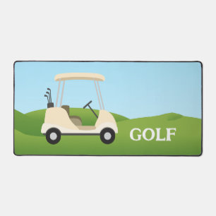 Golf Winkelwagen Design Desk Mat