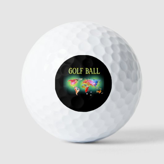 GOLF WORLD BALL GOLFBALLEN (Voorkant)