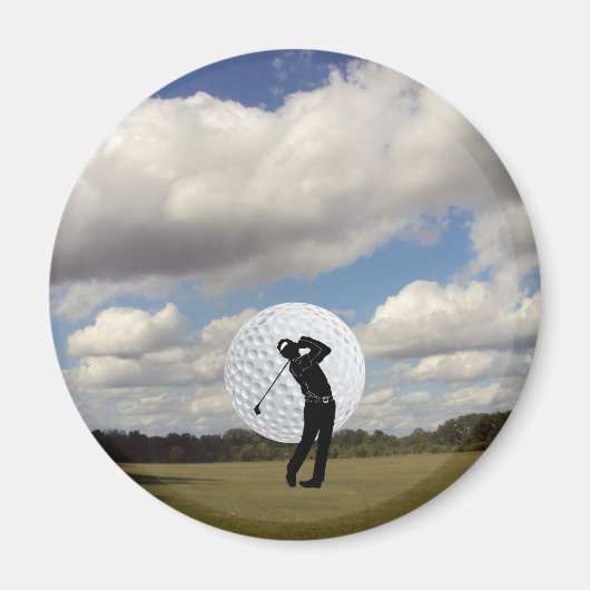 Golf World Magneet (Voorkant)