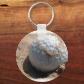 Golf Zandput Ontwerp Sleutelhanger (Voorkant)
