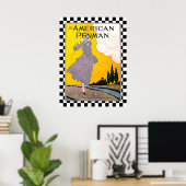  Golfafdrukken van 1917 Poster (Thuiskantoor)