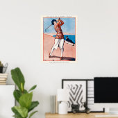  Golfafdrukken van 1920 Poster (Thuiskantoor)