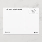 golfbaan briefkaart (Achterkant)
