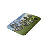 Golfbaan Logo, Memory Foam Badmat (Gekanteld)