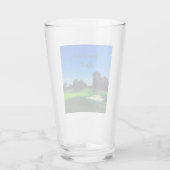 Golfbaan Pak het en ruk het Glas (Achterkant)