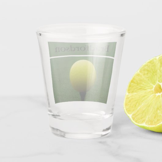 golfbaan shot glas (Achterkant)