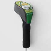 Golfbaan St. Patrick's Day Golfheadcover (Schuin)