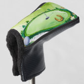 Golfbaan St. Patrick's Day Golfheadcover (3/4 voorkant)