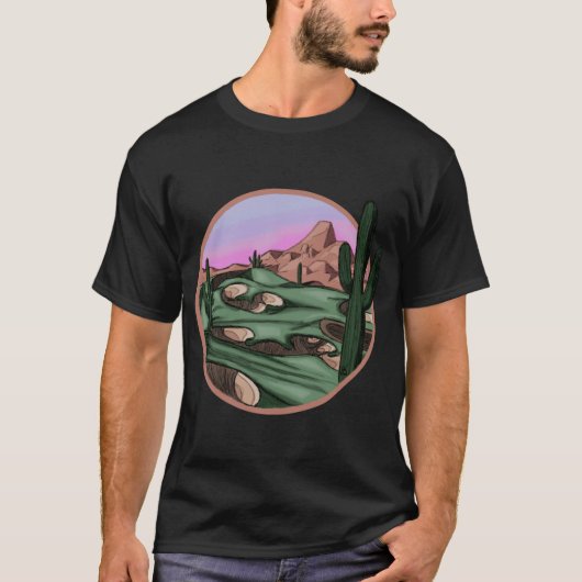 Golfbaan T-shirt (Voorkant)