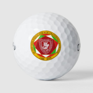 Golfbal 700th Anniversary-logo Golfballen