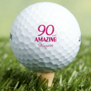 Golfbal 90 jaar douane golfbal 90e verjaardag golfballen