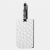 golfbal bagagelabel (Achterkant verticaal)