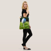 Golfbal canvas tas voor golfers (Op model)