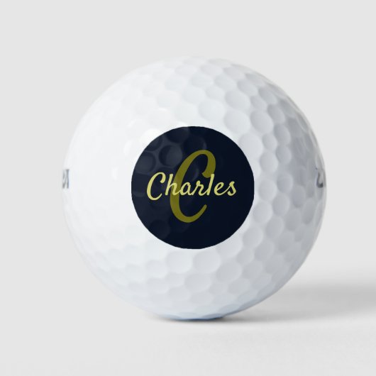 Golfbal "Charles" Golfballen (Voorkant)