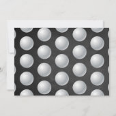 Golfbal elke leeftijd Verjaardag Foto Bedankkaart (Achterkant)