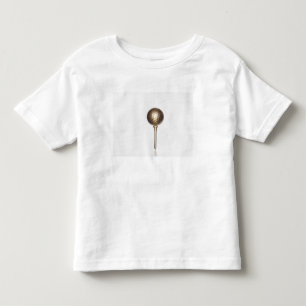 Golfbal en t-shirt