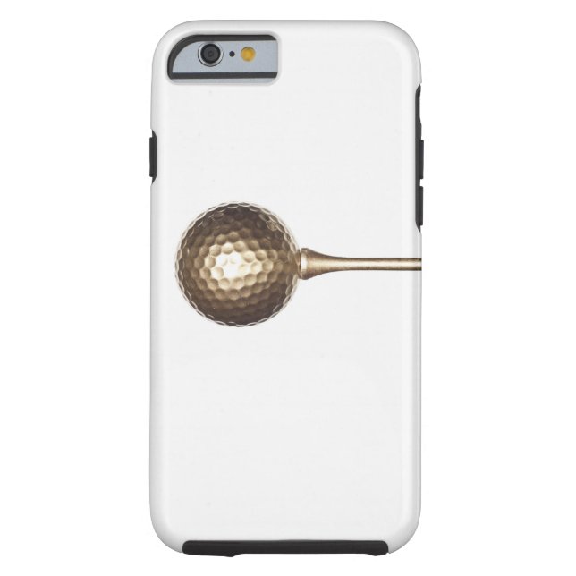 Golfbal en t-shirt Case-Mate iPhone case (Achterkant)