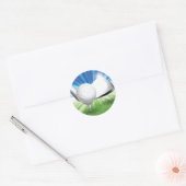 Golfbal en T-shirt Stickers (Envelop)