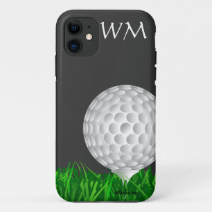 Golfbal, gepersonaliseerd, golf iPhone 11 hoesje