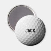 Golfbal Gepersonaliseerde Magneet (Voorkant / Achterkant)