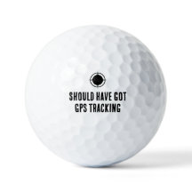 Golfbal GPS Bal Tracking Golfer Cadeau Grappig 