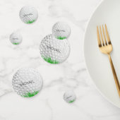 Golfbal in Gras Confetti (Groep)