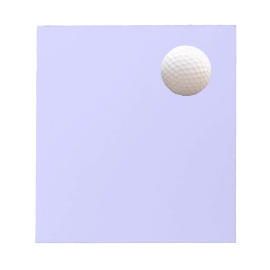 Golfbal in het Notitieblok Sky (Voorkant)