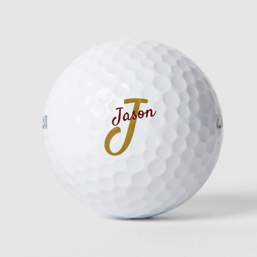 Golfbal "Jason" Golfballen (Voorkant)