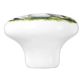 Golfbal  keramische knop (Zijkant)