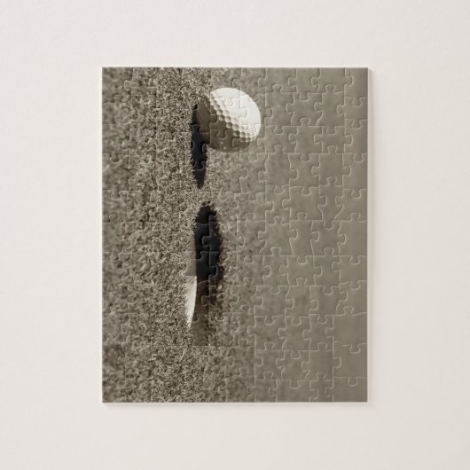 golfbal legpuzzel (Verticaal)