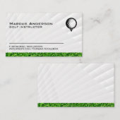 Golfbal Logo | Gras Visitekaartje (Voorkant / Achterkant)