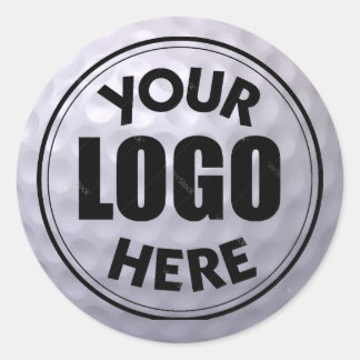Golfbal Logo Sticker