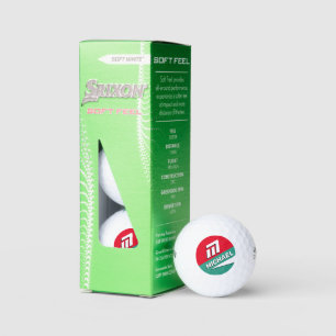 Golfbal met aangepaste naam Golf Balls Golfballen