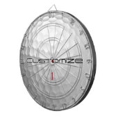 Golfbal met gepersonaliseerde tekst en nummer dartbord (Voorkant Rechts)