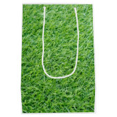 Golfbal met kerstlint voor Golfer Medium Cadeauzakje (Achterkant)