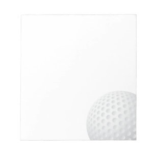 golfbal notitieblok