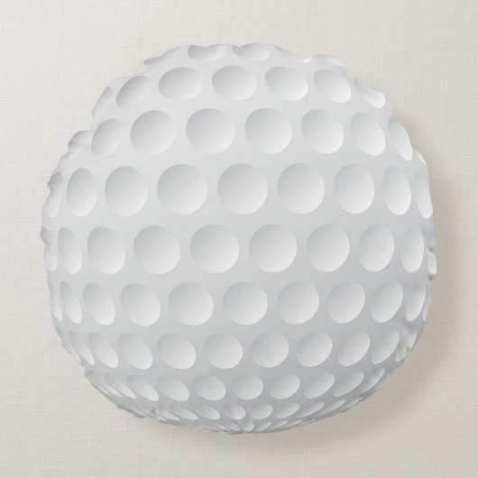 golfbal rond kussen (Voorkant)