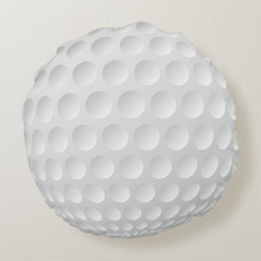 golfbal rond kussen (Achterkant)