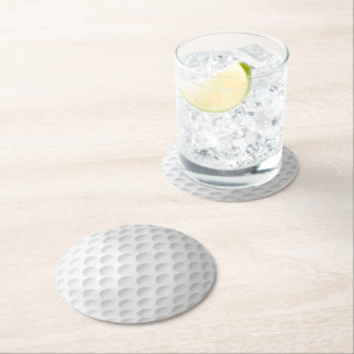 Golfbal Rond Papier Onderzetter