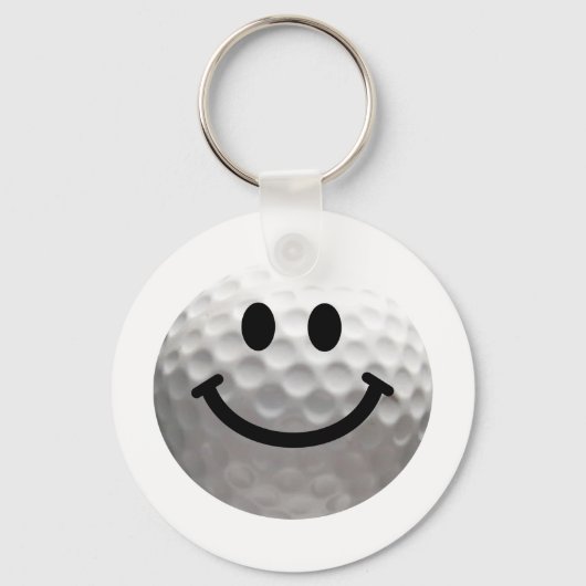 Golfbal Sleutelhanger (Voorkant)