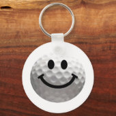 Golfbal Sleutelhanger (Voorkant)