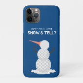 Golfbal Sneeuwman Case-Mate iPhone Case (Achterkant)