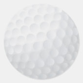golfbal sticker (Voorkant)