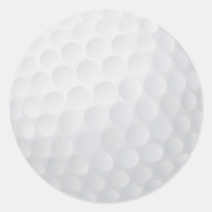 golfbal sticker