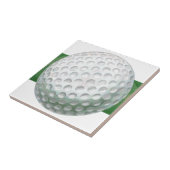 golfbal tegeltje (Zijkant)