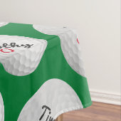 Golfbal Verjaardagsfeestje - 50ste of ander jaar Tafelkleed (Voorbeeld)