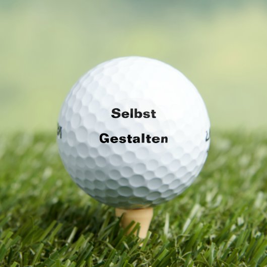 Golfball Selbst Gestalten Golfballen (Insitu Shirt)